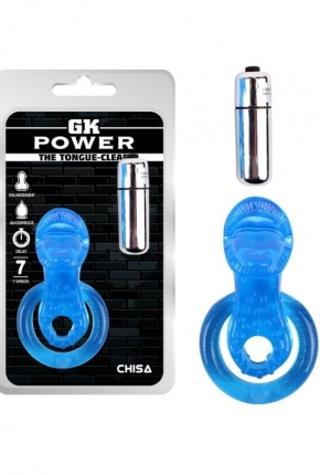 Get Lock The Tongue-Blue Titreimli Dilli Penis Halkas